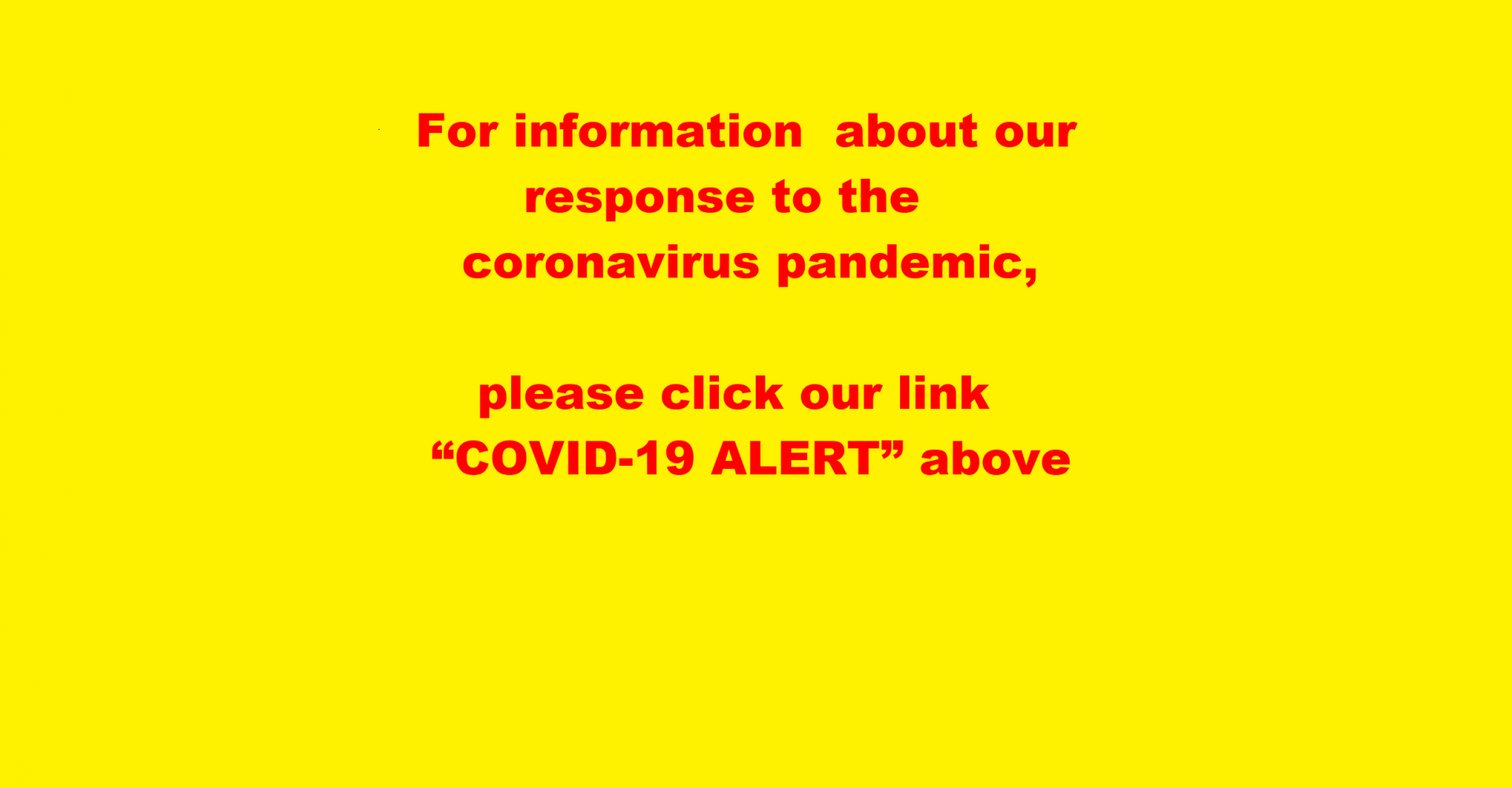 covid sign